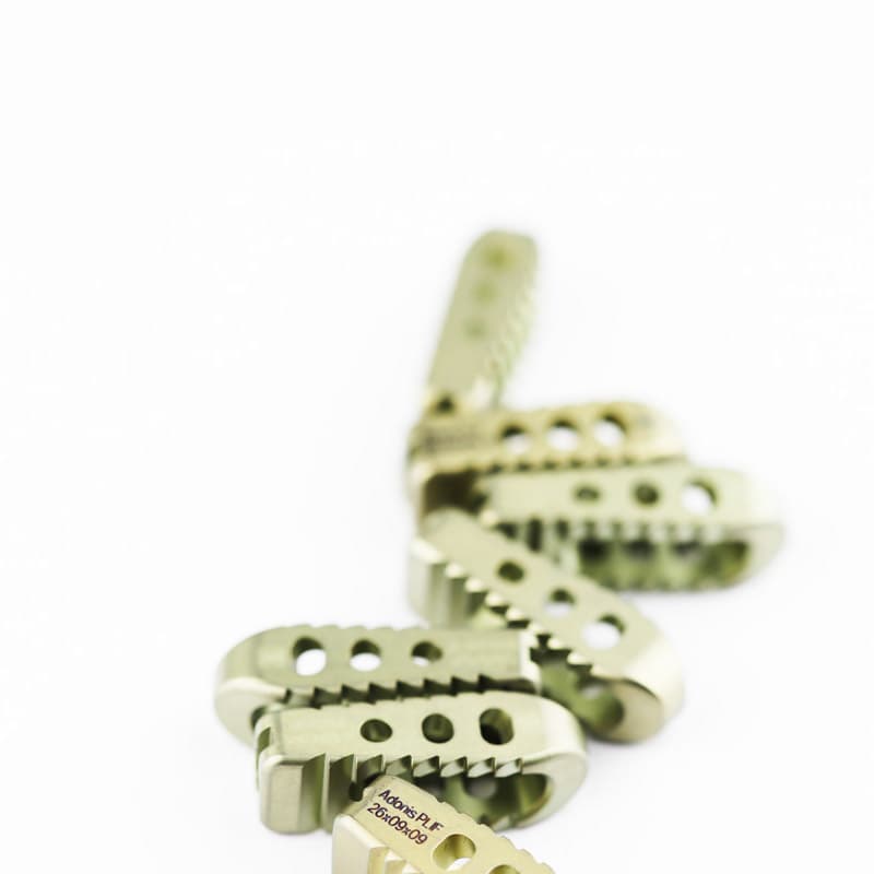 Sistema de fusión intervértebral lumbar - Adonis®-PLIF